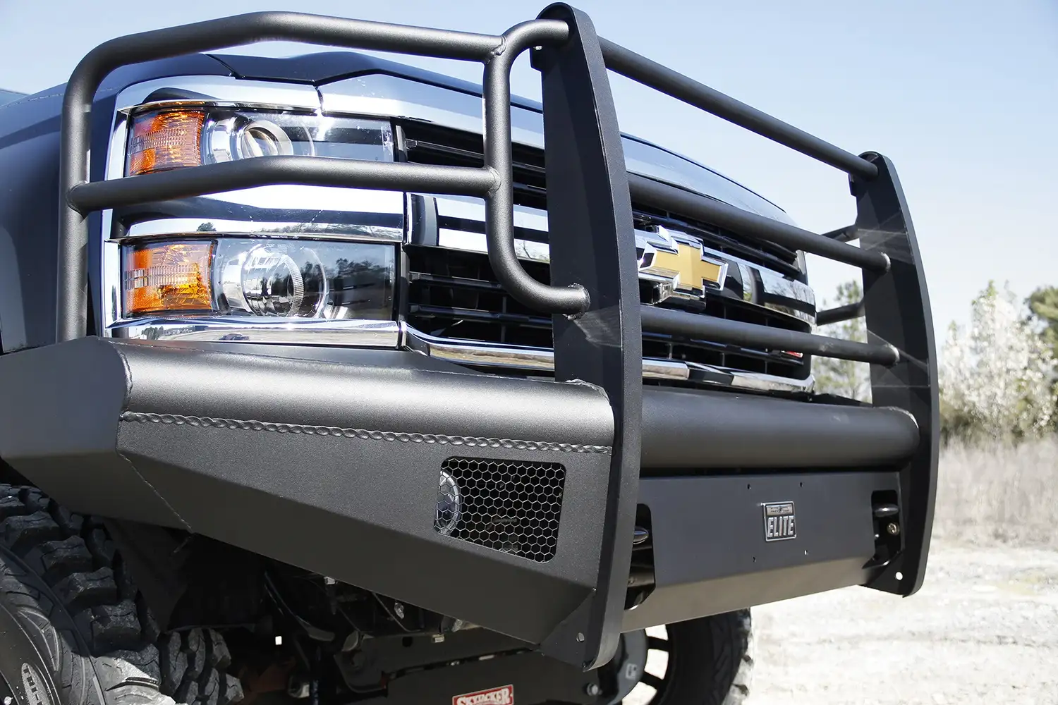 Fab Fours Black Steel Elite Front Bumpers