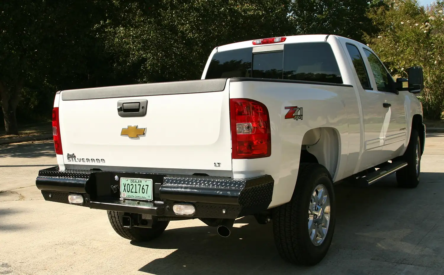 Fab Fours Black Steel Rear Bumpers