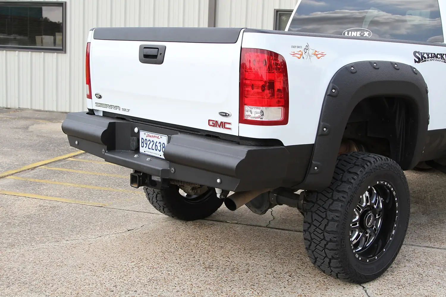Fab Fours Black Steel Elite Rear Bumpers