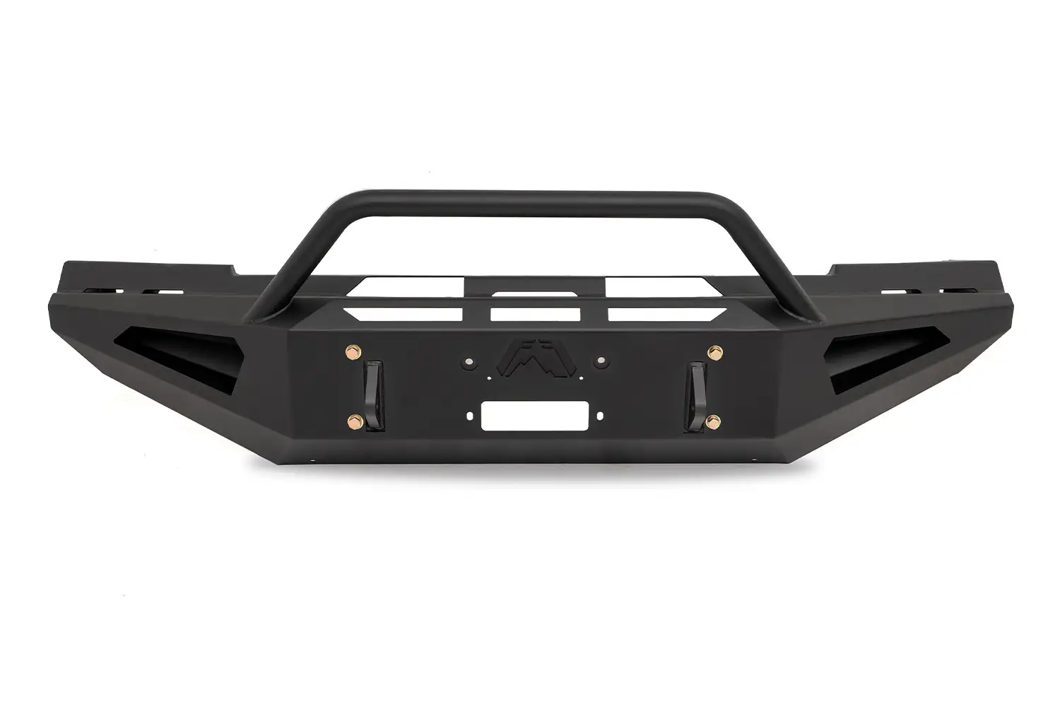 Fab Fours Red Steel Front Bumpers