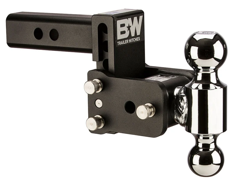 B&W Tow & Stow Adjustable Ball Mount