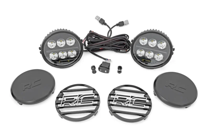 Rough Country Round LED Lights