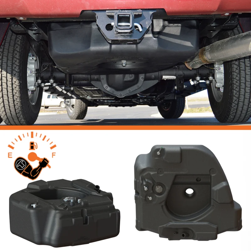 Titan Spare Tire Auxiliary Fuel Tank